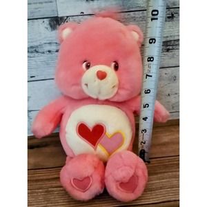 Care Bears 2004 Love A Lot Bear Sing A Long Plush (Talks, Moves, Sings) WORKING